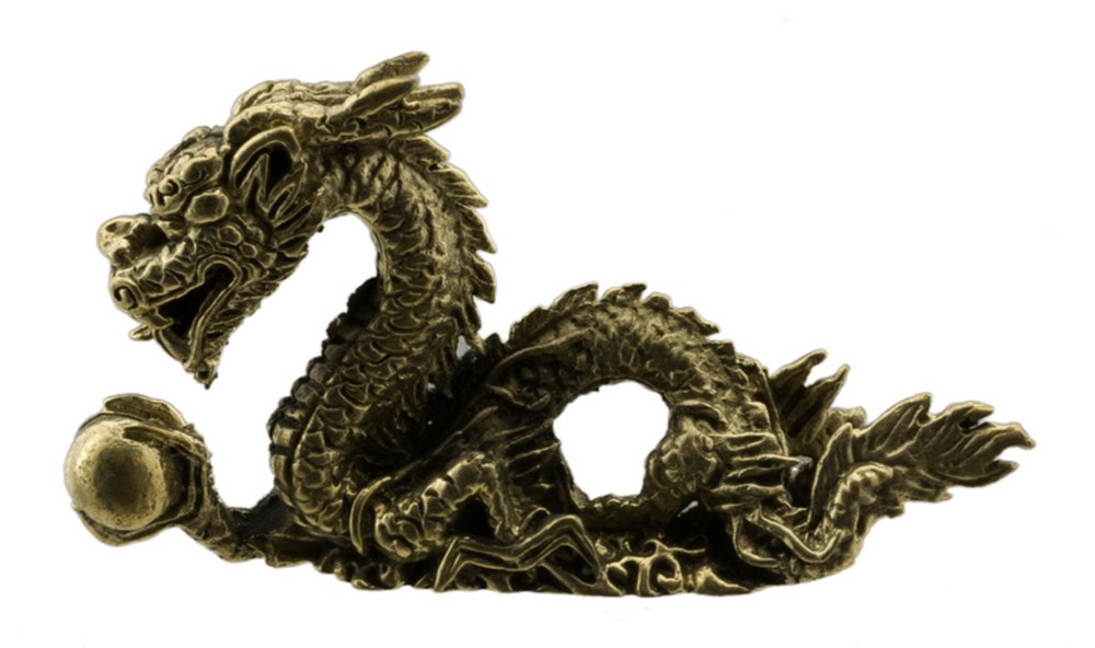 1/33 Pièces Porte clés Dragon Chinois À Pampilles Amulette - Temu France